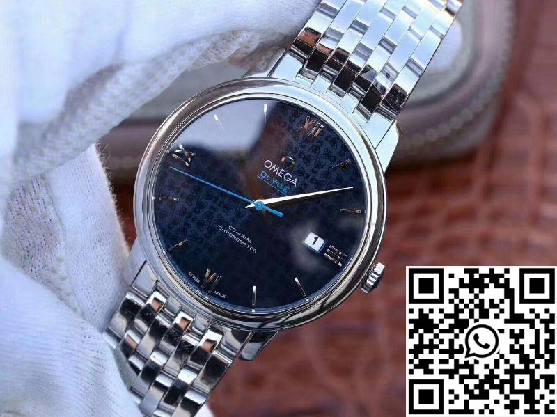 Omega De Ville Prestige 424.10.40.20.03.003 Blue Dial