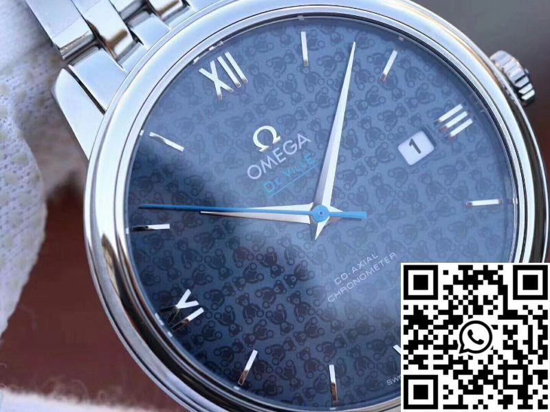 Omega De Ville Prestige 424.10.40.20.03.003 Blue Dial