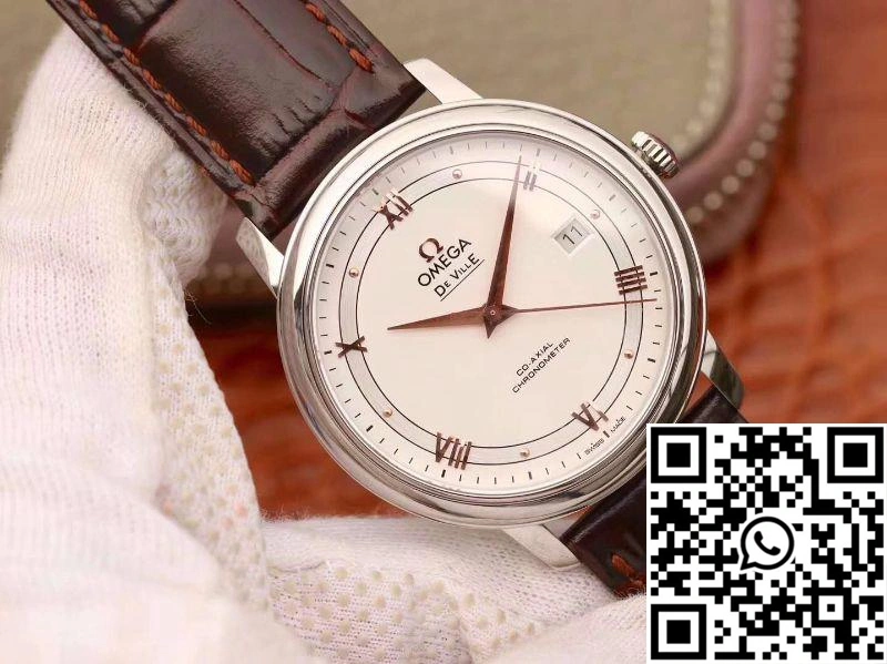 Omega De Ville Prestige 424.13.40.20.02.002 MKS Factory White Dial