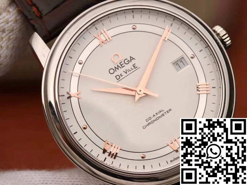 Omega De Ville Prestige 424.13.40.20.02.002 MKS Factory White Dial