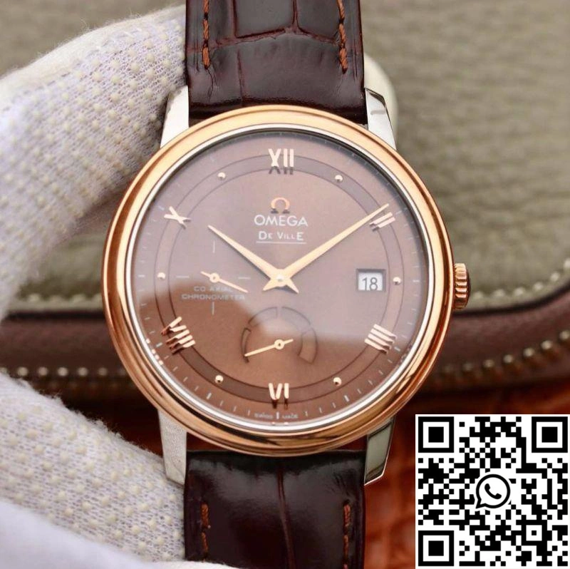 Omega De Ville Prestige 424.23.40.20.13.001 TW Factory Brown Dial