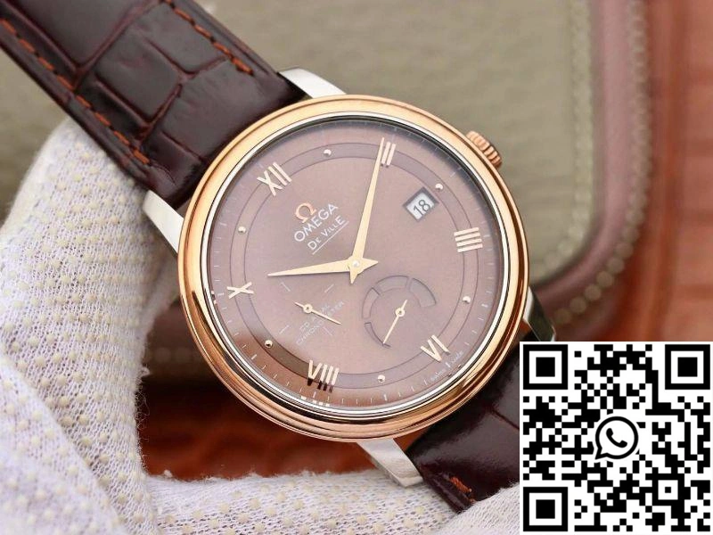 Omega De Ville Prestige 424.23.40.20.13.001 TW Factory Brown Dial