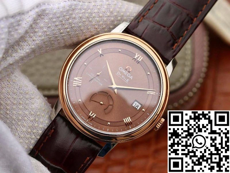 Omega De Ville Prestige 424.23.40.20.13.001 TW Factory Brown Dial