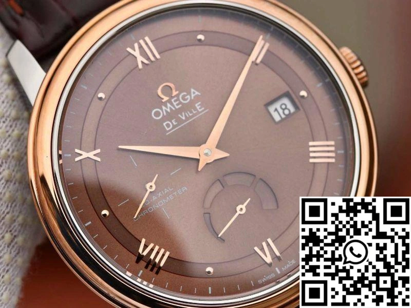 Omega De Ville Prestige 424.23.40.20.13.001 TW Factory Brown Dial