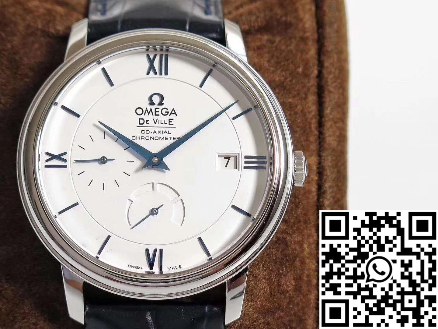 Omega De Ville Prestige Co-Axial Power Reserve 424.53.40.21.04.001 TW Factory White Dial
