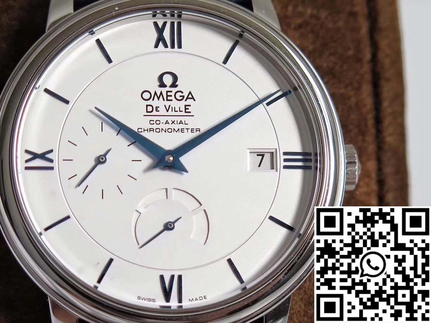 Omega De Ville Prestige Co-Axial Power Reserve 424.53.40.21.04.001 TW Factory White Dial