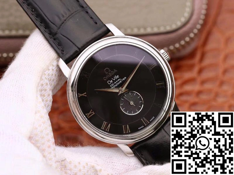 Omega De Ville Prestige Co-Axial Small Seconds 4813.40.01 Black Dial