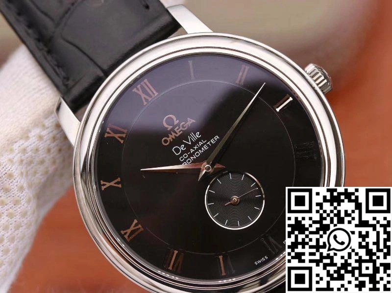Omega De Ville Prestige Co-Axial Small Seconds 4813.40.01 Black Dial