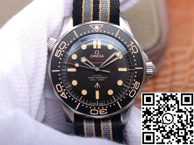 Omega Seamaster 210.92.42.20.01.001 James Bond 007 VS Factory Black Dial