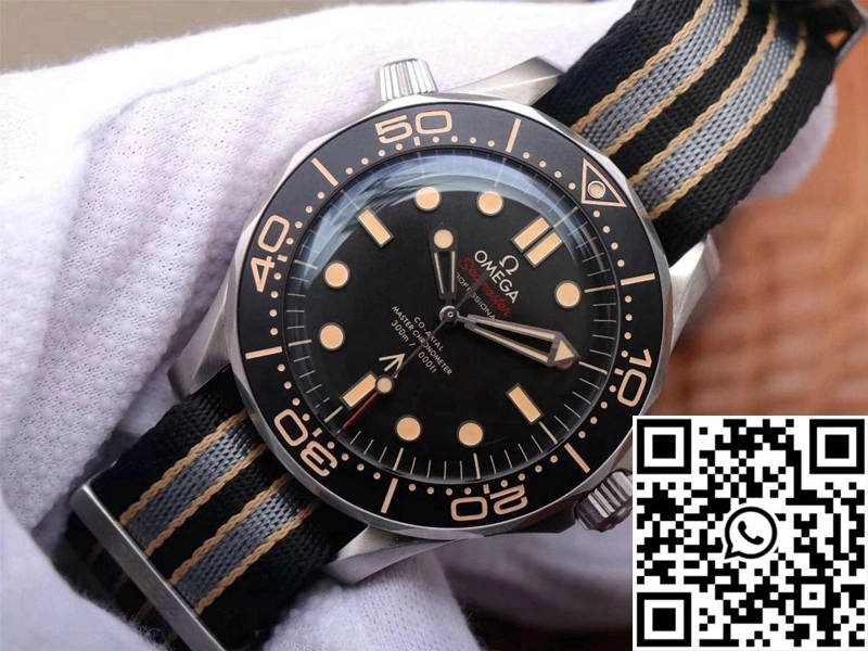 Omega Seamaster 210.92.42.20.01.001 James Bond 007 VS Factory Black Dial