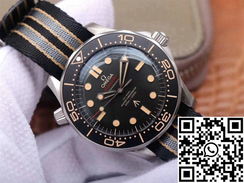 Omega Seamaster 210.92.42.20.01.001 James Bond 007 VS Factory Black Dial