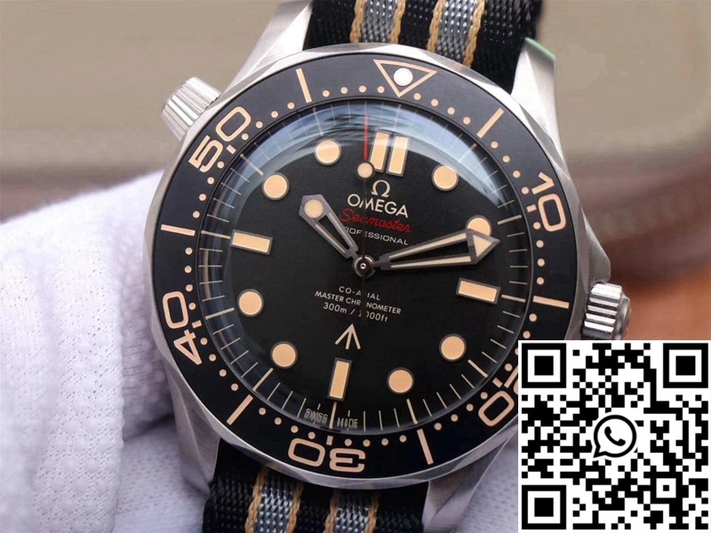 Omega Seamaster 210.92.42.20.01.001 James Bond 007 VS Factory Black Dial