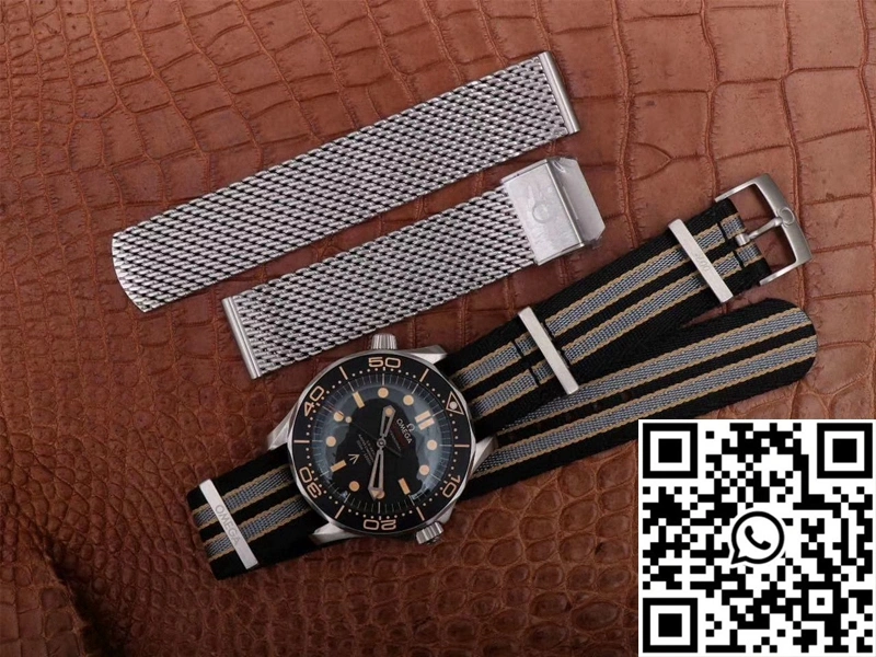 Omega Seamaster 210.92.42.20.01.001 James Bond 007 VS Factory Black Dial