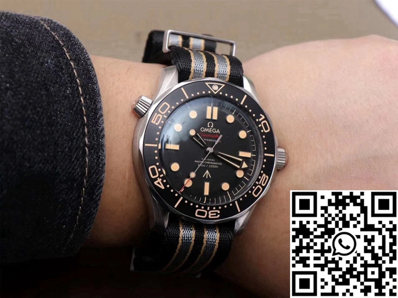 Omega Seamaster 210.92.42.20.01.001 James Bond 007 VS Factory Black Dial