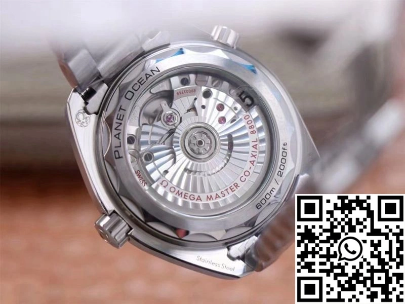 Omega Seamaster 215.30.40.20.01.001 Planet Ocean 600M VS Factory Black Dial