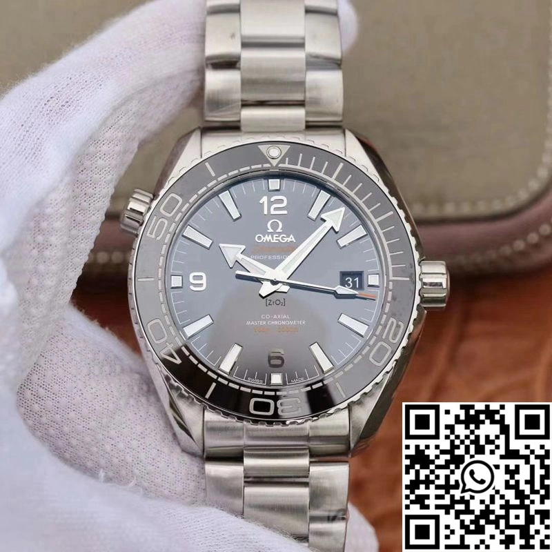 Omega Seamaster 215.30.44.21.01.001 Planet Ocean 600M VS Factory Black Ceramic Dial