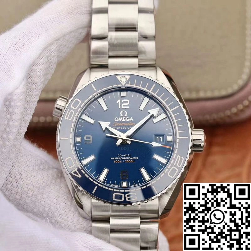 Omega Seamaster 215.30.44.21.03.001 Planet Ocean 600M VS Factory Blue Ceramic Dial