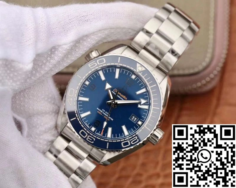 Omega Seamaster 215.30.44.21.03.001 Planet Ocean 600M VS Factory Blue Ceramic Dial