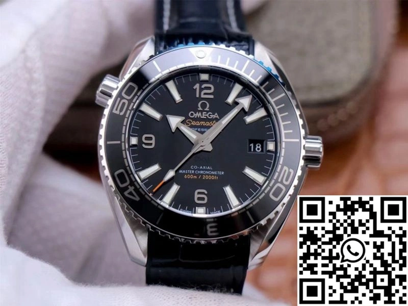 Omega Seamaster 215.33.40.20.01.001 Planet Ocean 600M VS Factory Black Dial