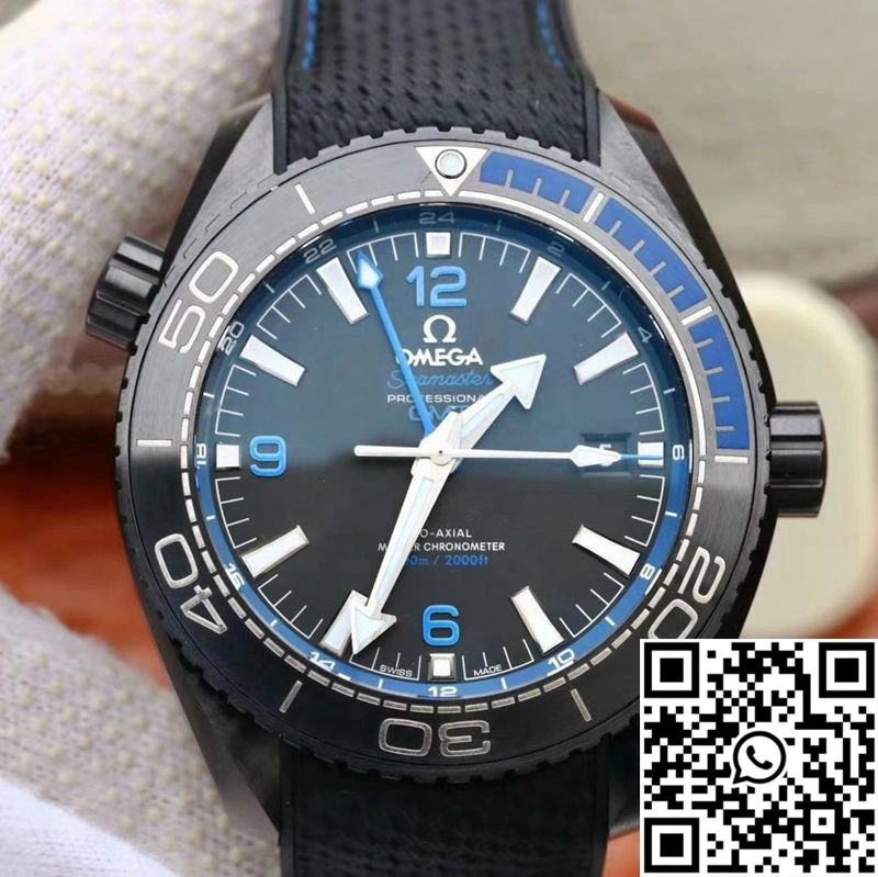 Omega Seamaster 215.92.46.22.01.002 GMT VS Factory Black Ceramic