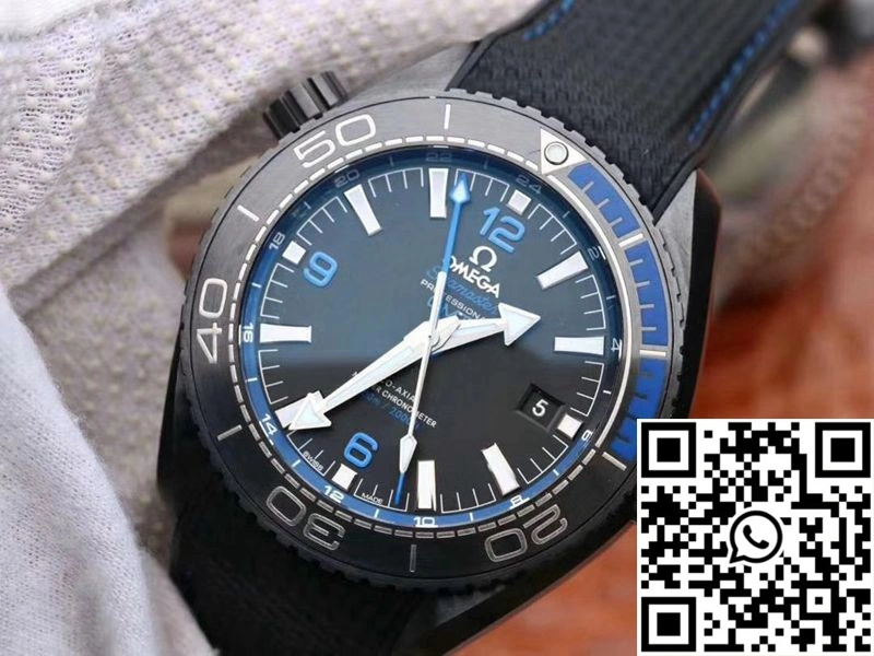Omega Seamaster 215.92.46.22.01.002 GMT VS Factory Black Ceramic