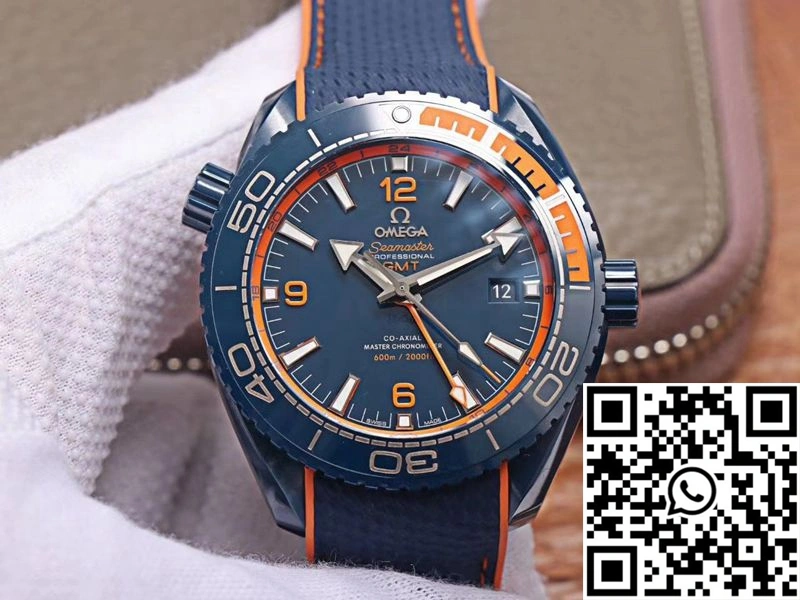 Omega Seamaster 215.92.46.22.03.001 GMT VS Factory Blue Ceramic