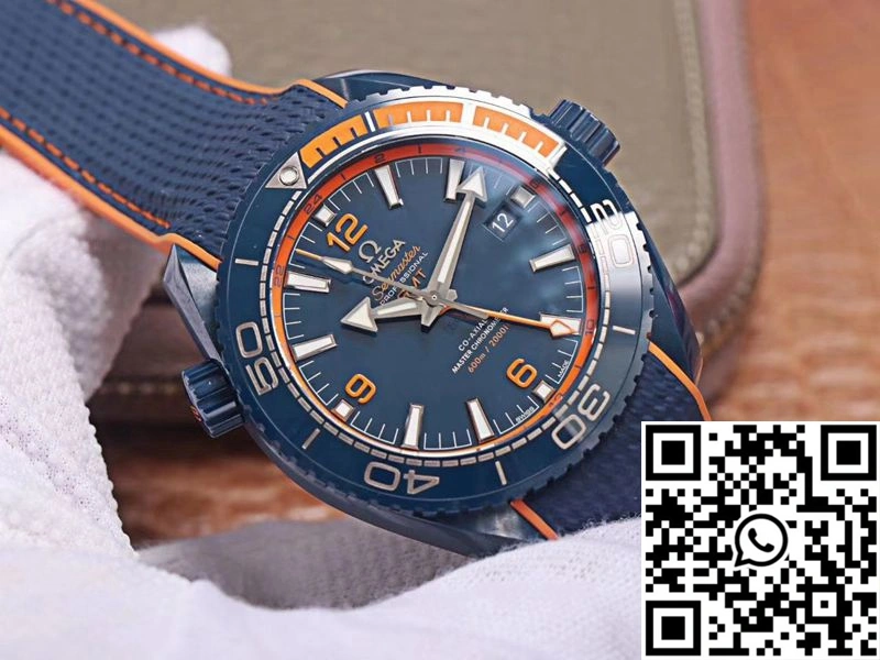 Omega Seamaster 215.92.46.22.03.001 GMT VS Factory Blue Ceramic