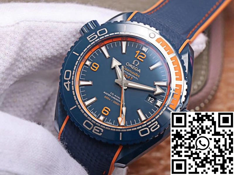 Omega Seamaster 215.92.46.22.03.001 GMT VS Factory Blue Ceramic