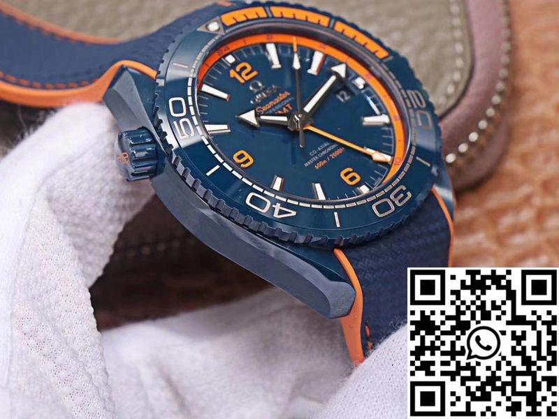 Omega Seamaster 215.92.46.22.03.001 GMT VS Factory Blue Ceramic
