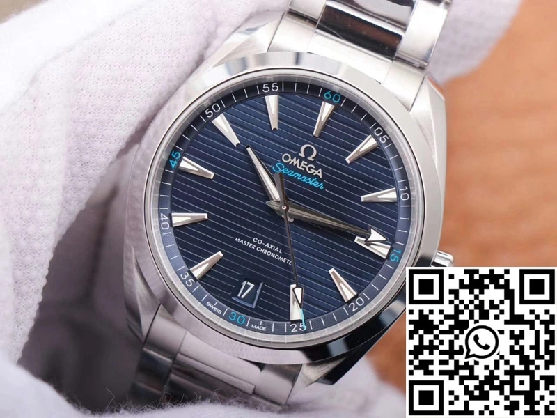 Omega Seamaster 220.10.41.21.03.001 VS Factory Blue Dial