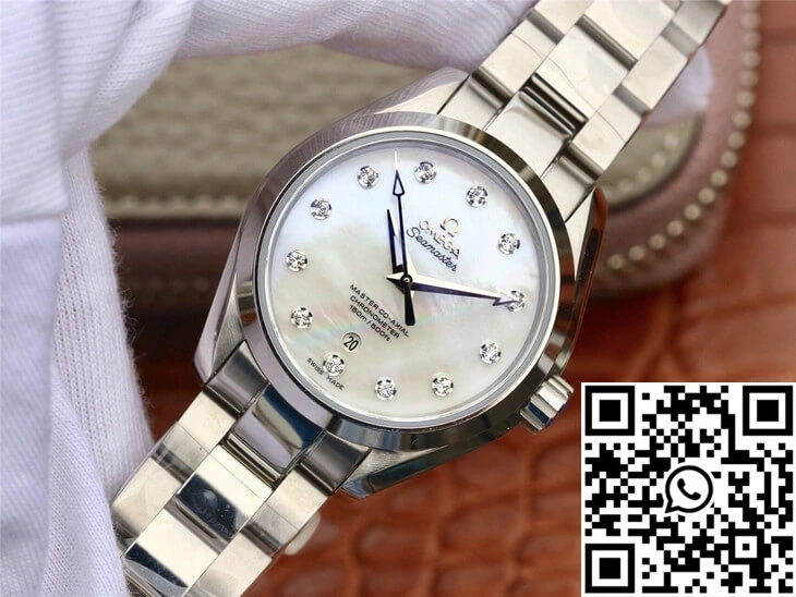 Omega Seamaster 231.10.34.20.55.002 Aqua Terra 150M 3S Factory Diamond Dial