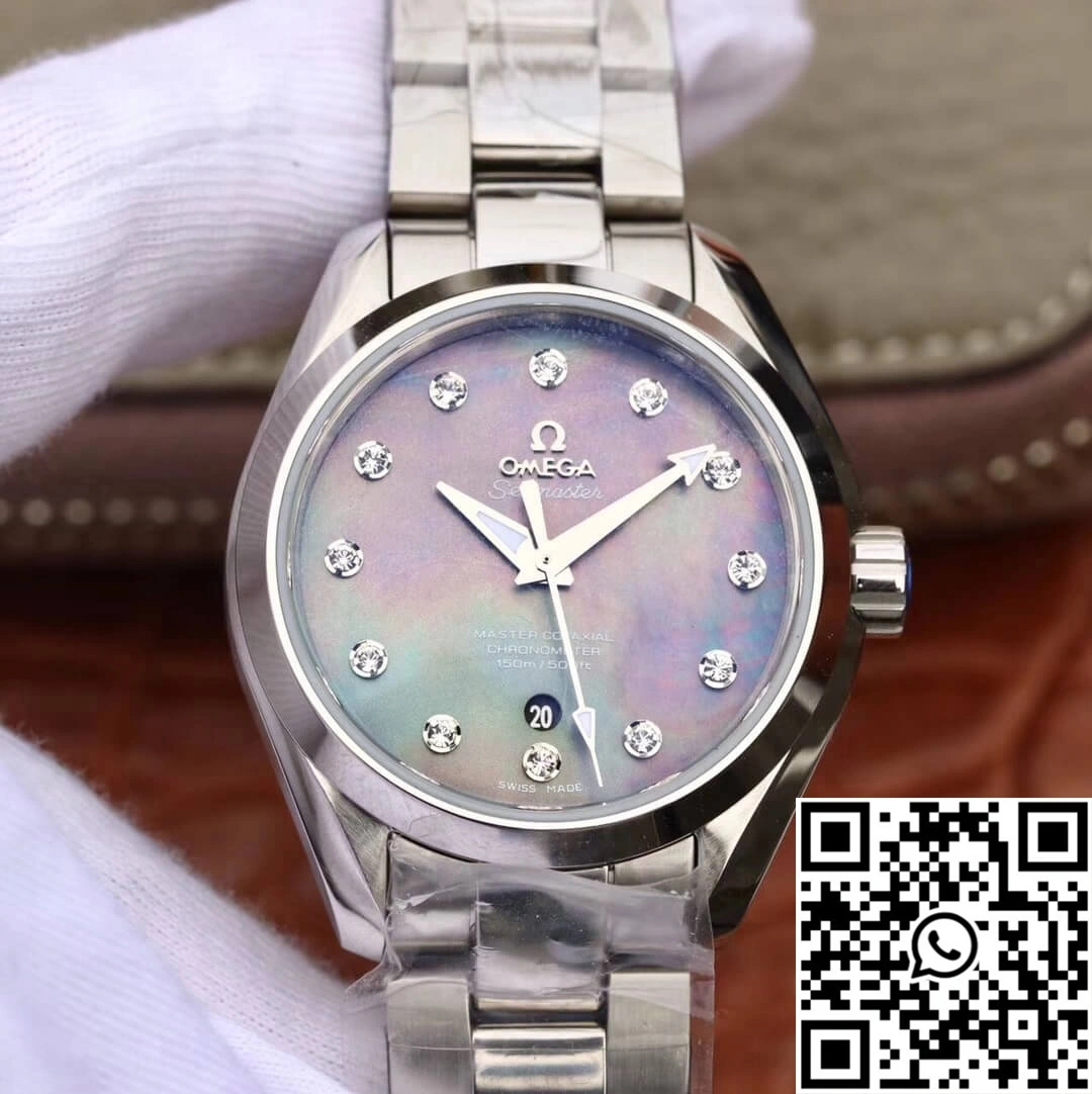 Omega Seamaster 231.10.34.20.57.001 Aqua Terra 150M 3S Factory Mother-Of-Pearl Dial
