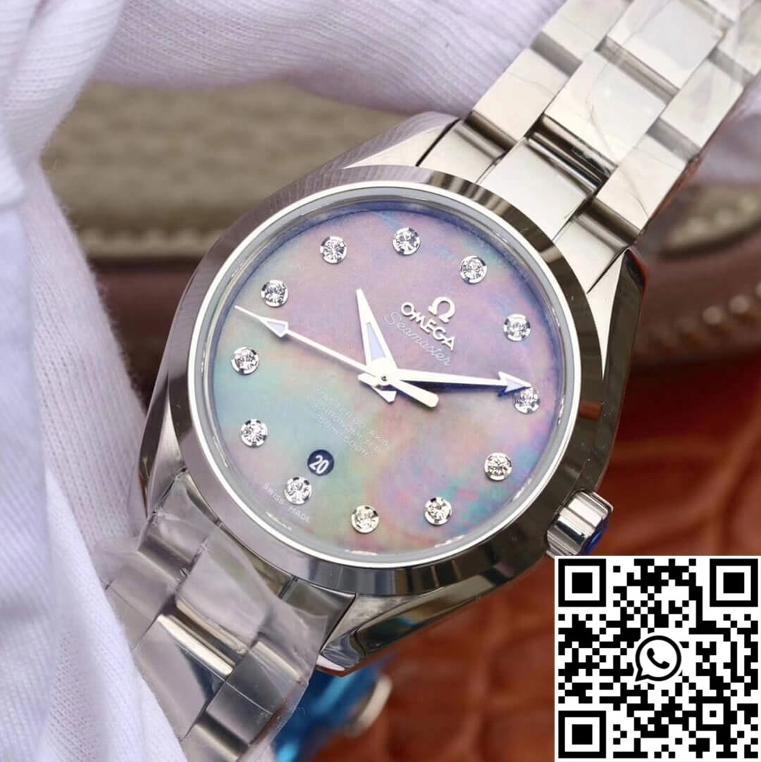 Omega Seamaster 231.10.34.20.57.001 Aqua Terra 150M 3S Factory Mother-Of-Pearl Dial