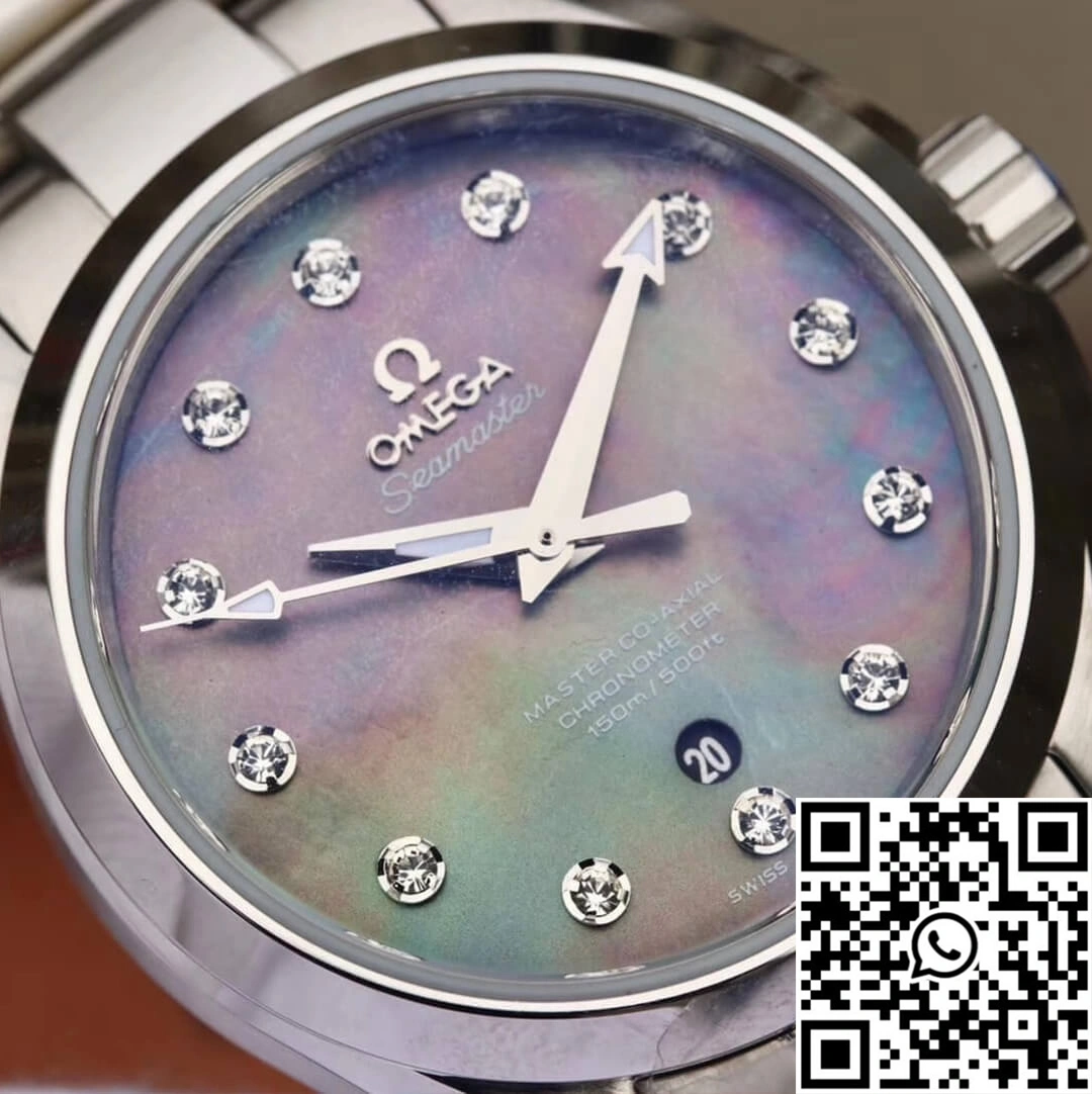 Omega Seamaster 231.10.34.20.57.001 Aqua Terra 150M 3S Factory Mother-Of-Pearl Dial