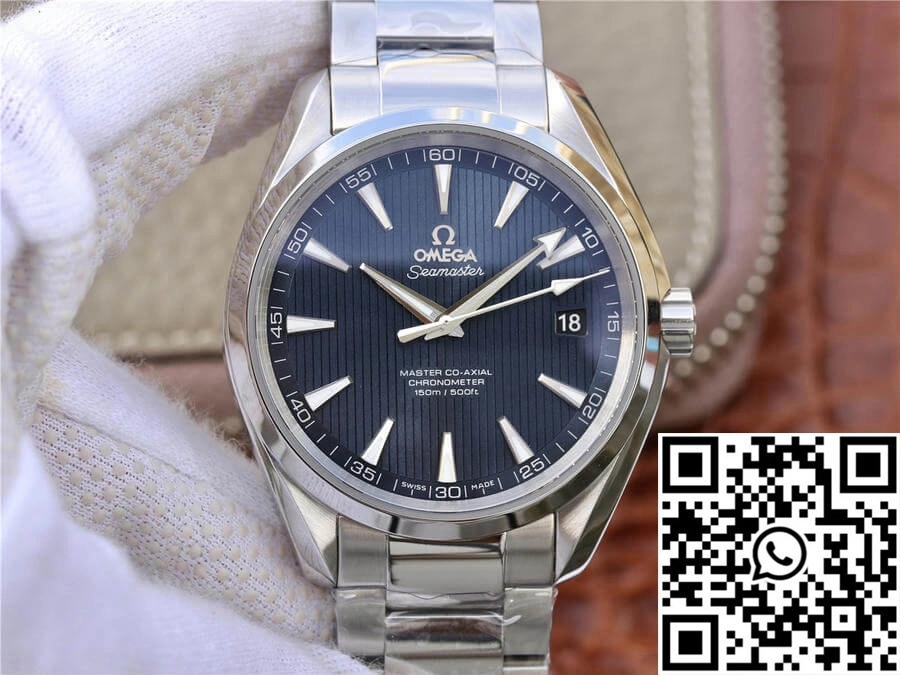 Omega Seamaster 231.10.42.21.03.001 VS Factory Blue Dial