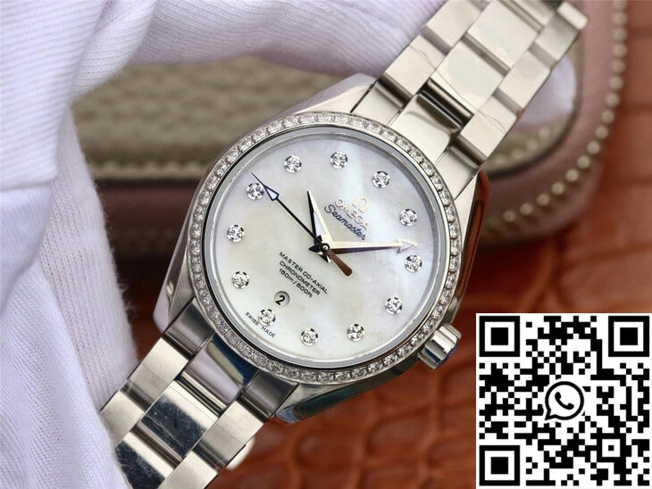 Omega Seamaster 231.15.34.20.55.002 Aqua Terra 150M 3S Factory White Dial
