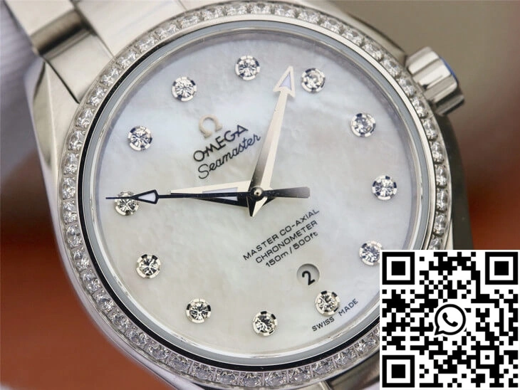 Omega Seamaster 231.15.34.20.55.002 Aqua Terra 150M 3S Factory White Dial
