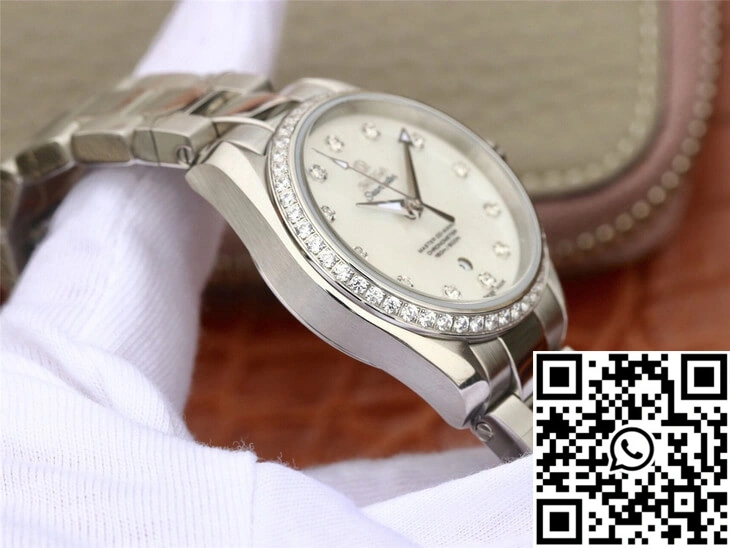 Omega Seamaster 231.15.34.20.55.002 Aqua Terra 150M 3S Factory White Dial