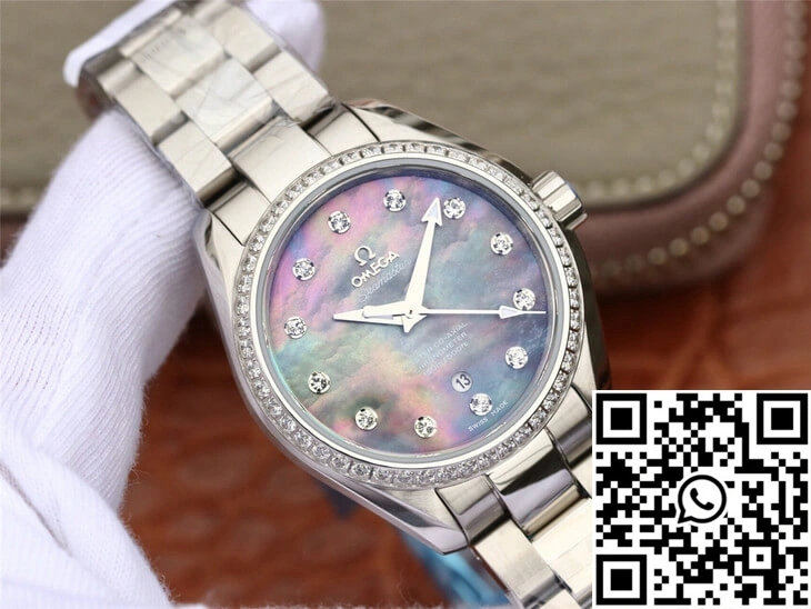 Omega Seamaster 231.15.34.20.57.001 Aqua Terra 150M 3S Factory Mother-Of-Pearl Dial