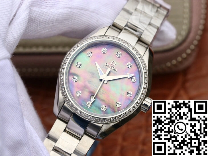 Omega Seamaster 231.15.34.20.57.001 Aqua Terra 150M 3S Factory Mother-Of-Pearl Dial