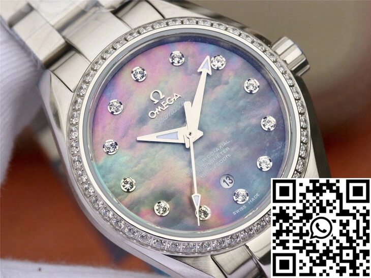 Omega Seamaster 231.15.34.20.57.001 Aqua Terra 150M 3S Factory Mother-Of-Pearl Dial