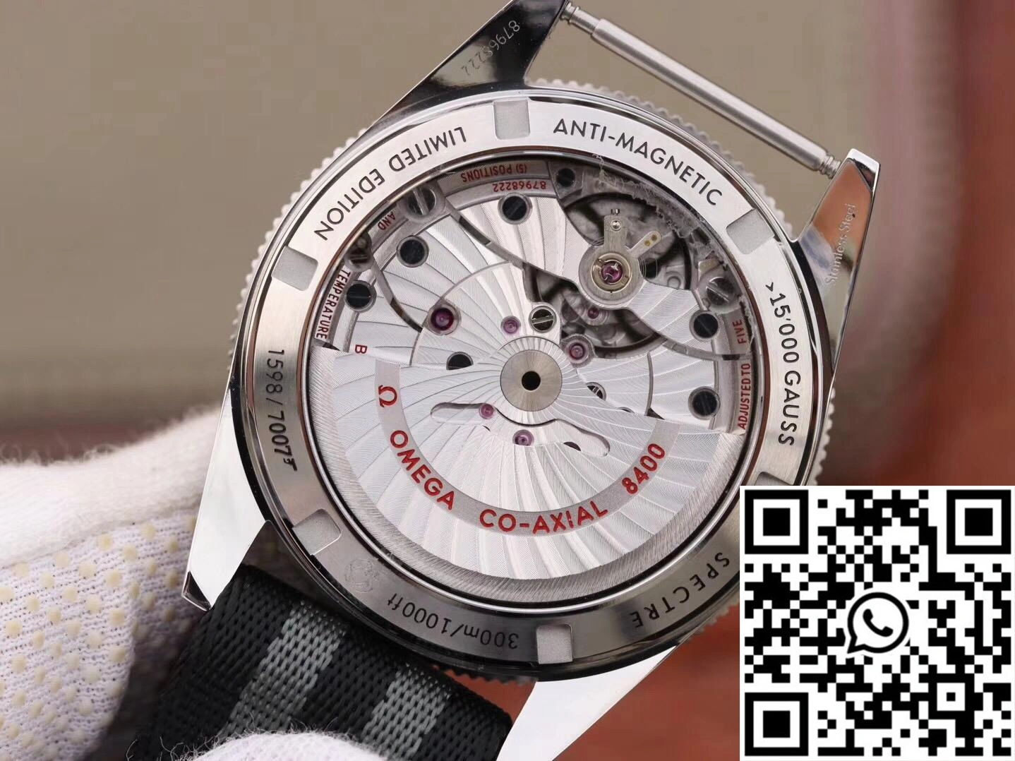Omega Seamaster 300 Spectre 007 Limited Edition 233.32.41.21.01.001 VS Factory Black Dial