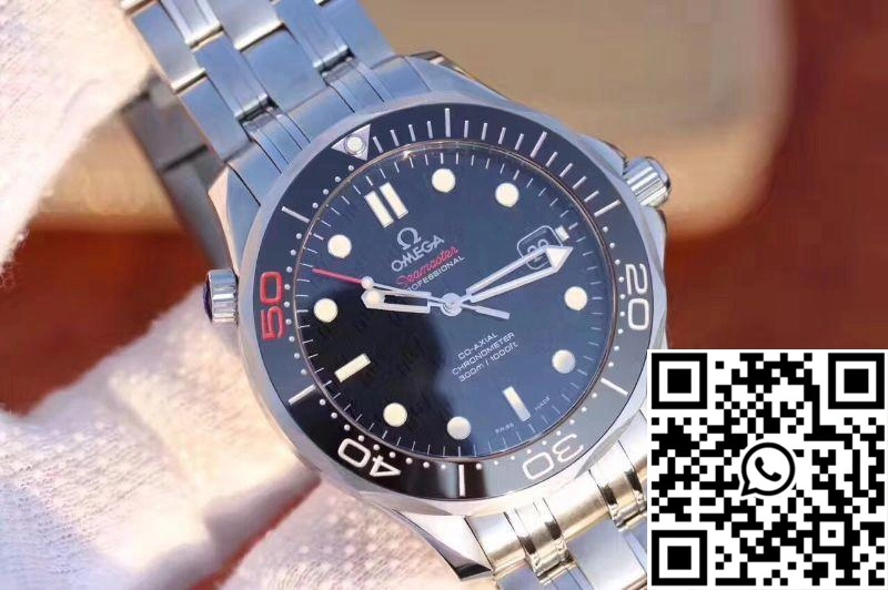 Omega Seamaster 300M James Bond 007 50th Anniversary 212.30.41.20.01.005 MKS Factory Black Dial