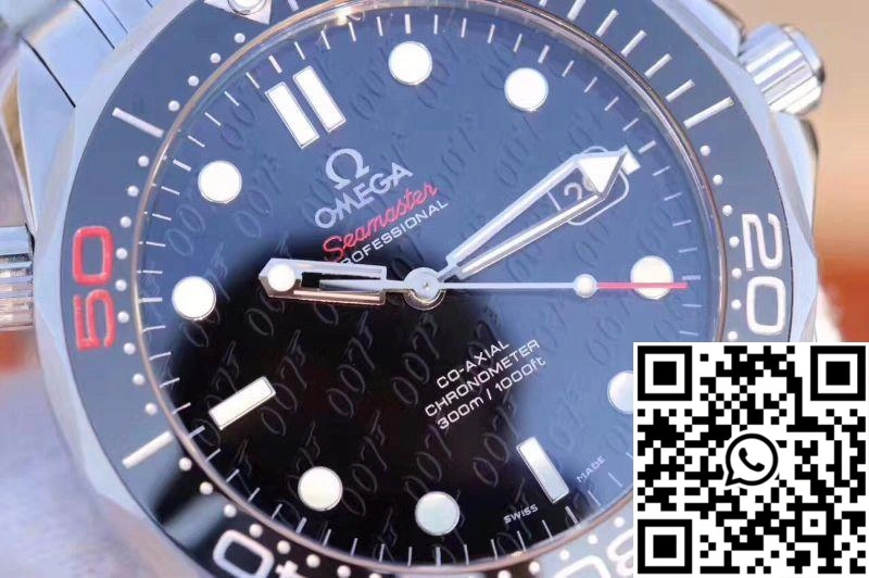 Omega Seamaster 300M James Bond 007 50th Anniversary 212.30.41.20.01.005 MKS Factory Black Dial