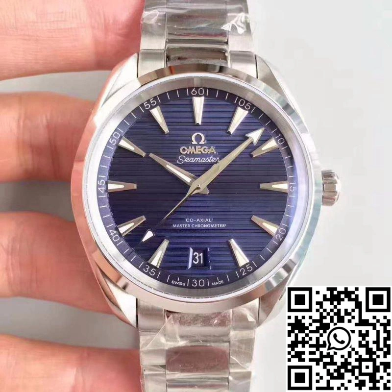 Omega Seamaster Aqua Terra 150M Co-Axial Master 220.10.41.21.03.001 VS Factory Deep Blue Dial
