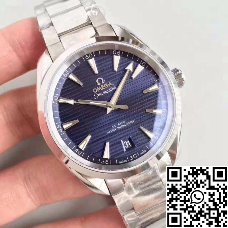 Omega Seamaster Aqua Terra 150M Co-Axial Master 220.10.41.21.03.001 VS Factory Deep Blue Dial