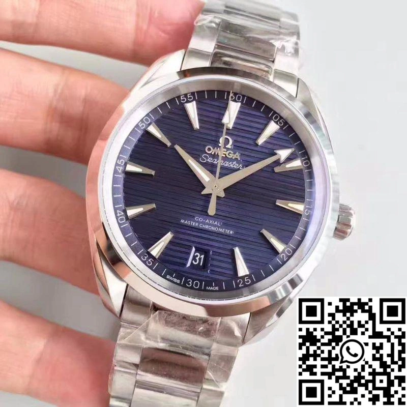 Omega Seamaster Aqua Terra 150M Co-Axial Master 220.10.41.21.03.001 VS Factory Deep Blue Dial