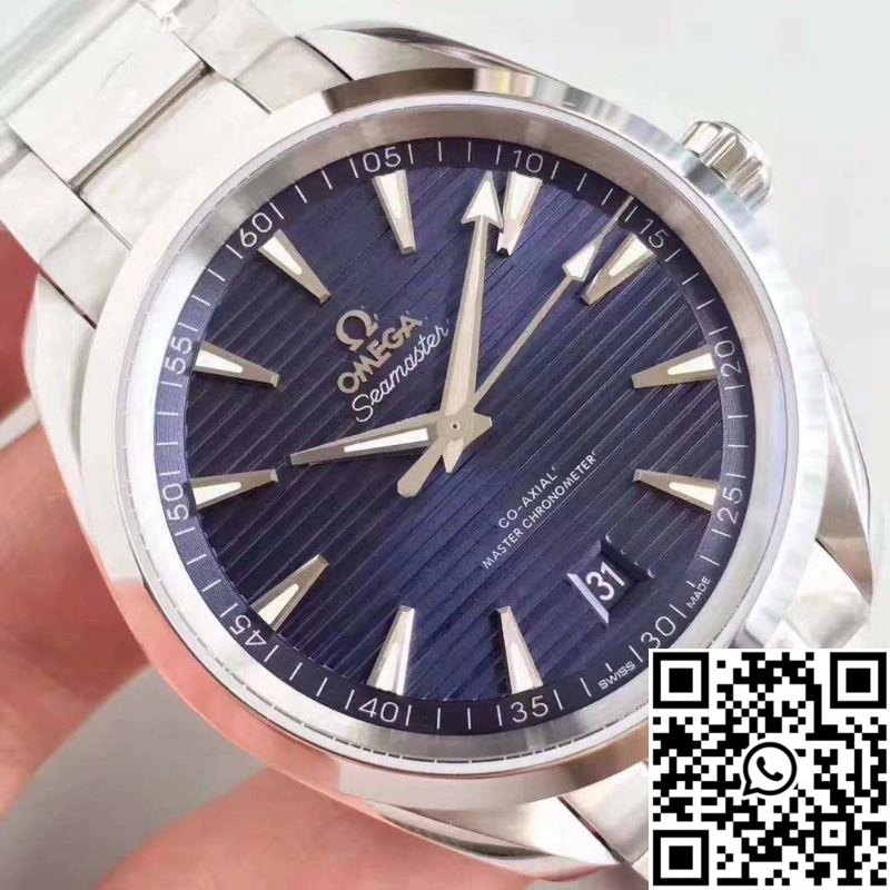 Omega Seamaster Aqua Terra 150M Co-Axial Master 220.10.41.21.03.001 VS Factory Deep Blue Dial