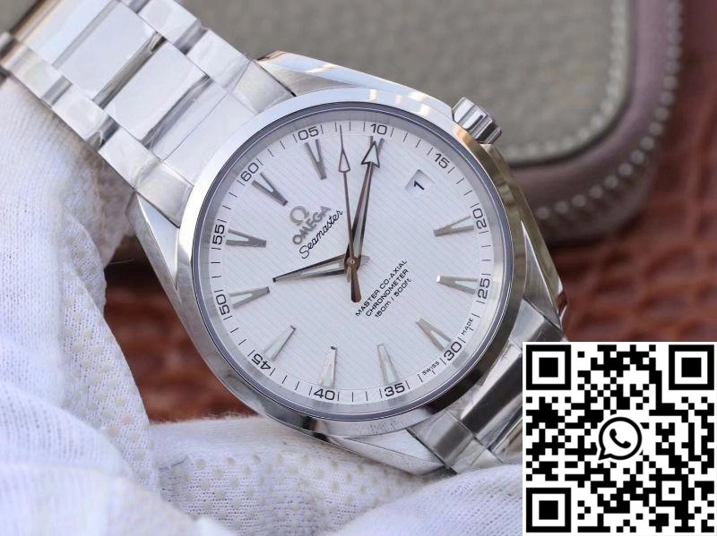 Omega Seamaster Aqua Terra 150M Master Co-Axial 231.10.42.21.02.003 VS Factory White Dial