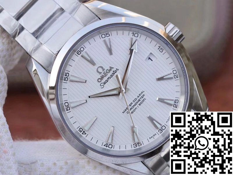 Omega Seamaster Aqua Terra 150M Master Co-Axial 231.10.42.21.02.003 VS Factory White Dial